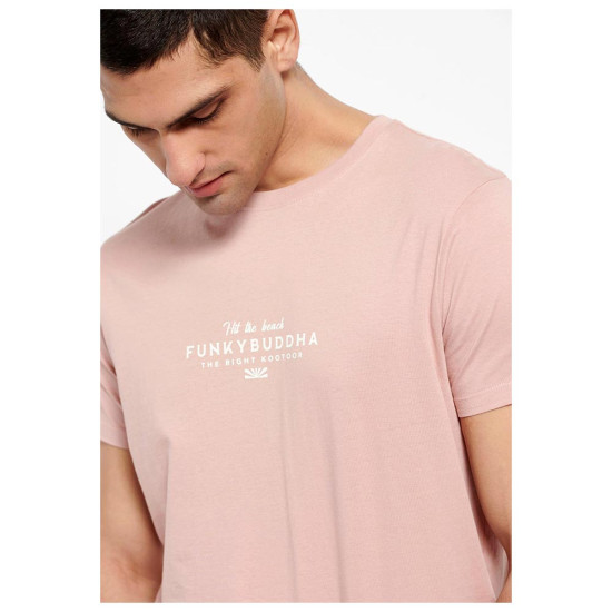 Funky Buddha Ανδρική κοντομάνικη μπλούζα